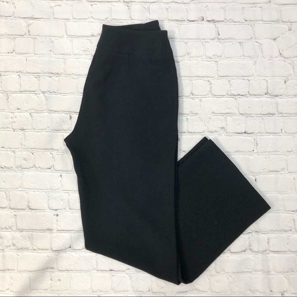 Escada New Pure Wool Dress Pants Black Size 38 Trousers